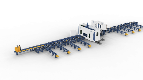 DS/DMS series H-beam high-speed 3D drilling and sawing combined production line