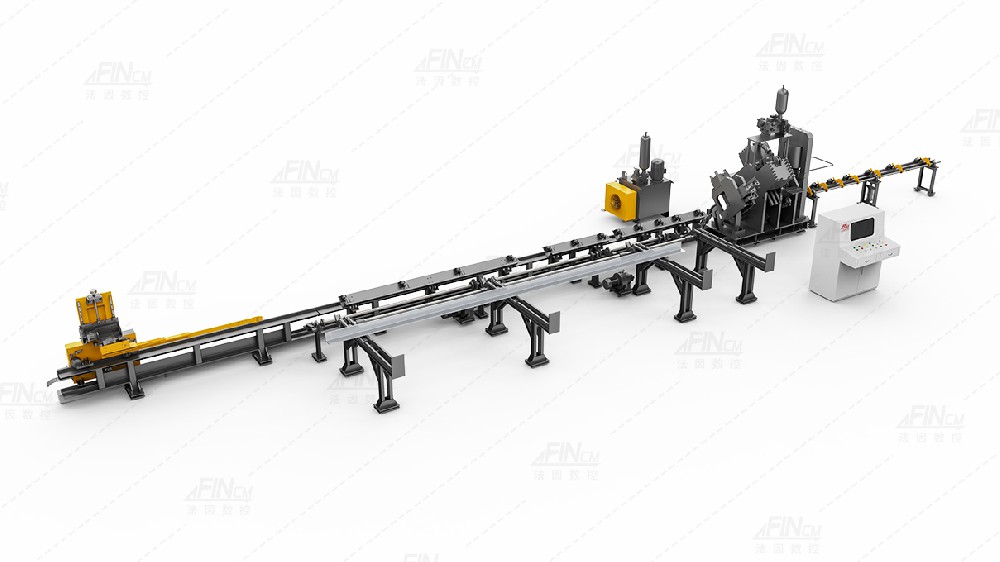 APM Series Angle Steel Punching, Stamping, and Shearing Production Line