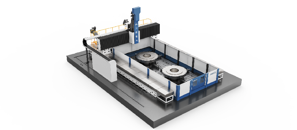 PHM series gantry mobile CNC drilling and milling machine